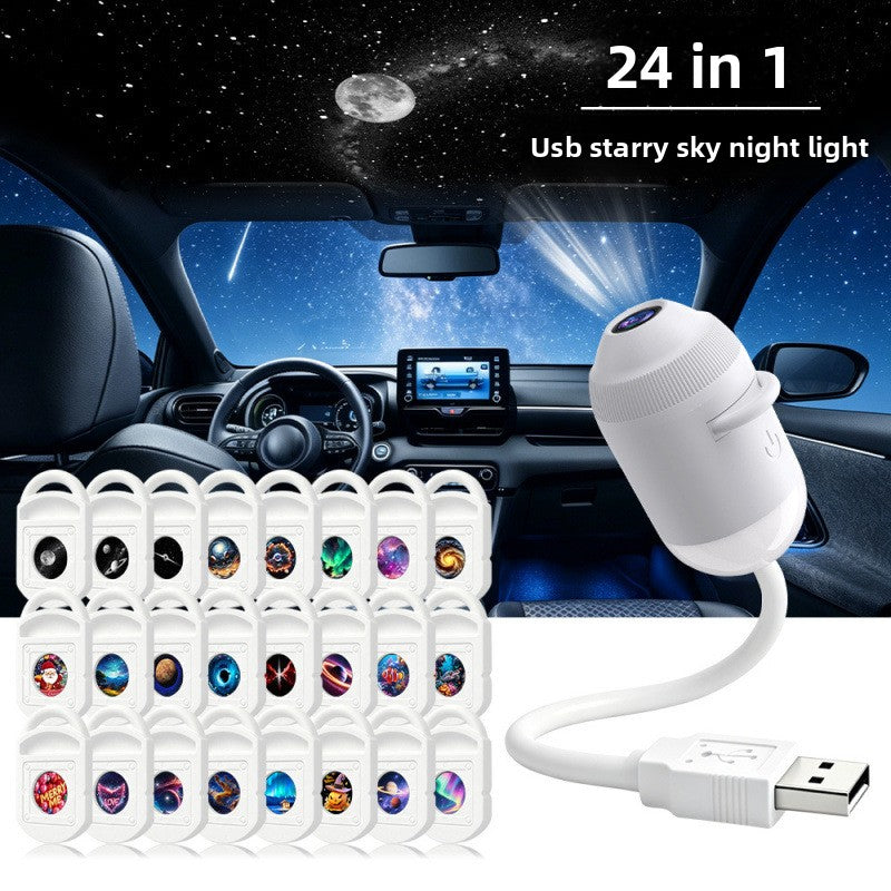USB Star Projection Lamp {{Product vendor}}
