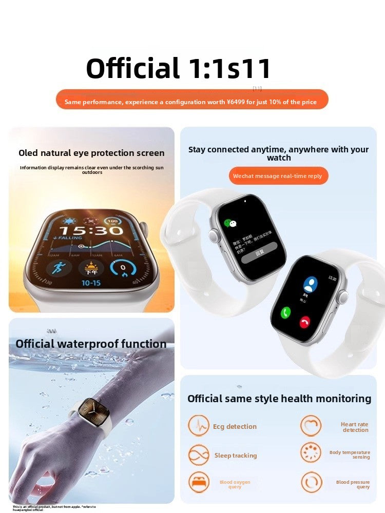 Smart Watch with Health Monitoring and Bluetooth Calling {{Product vendor}}