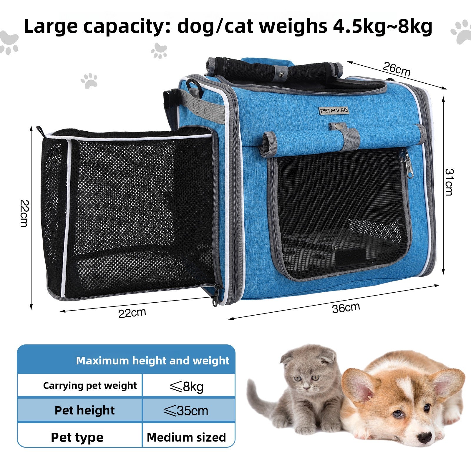 Outdoor pet backpack {{Product vendor}}