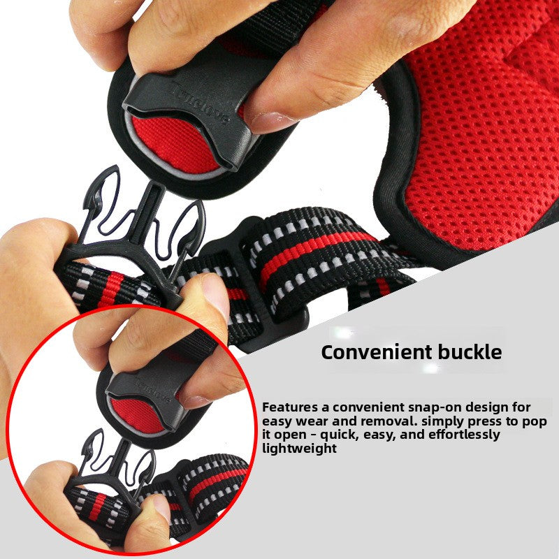 Pet vest-style leash {{Product vendor}}
