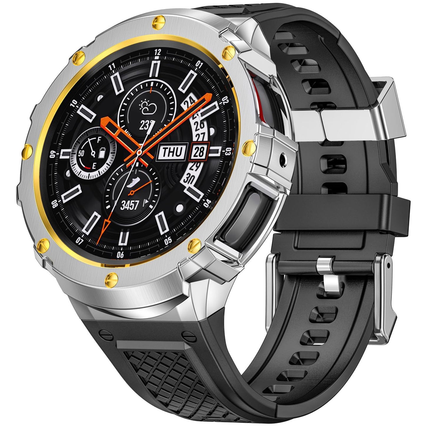 Samsung Watch Stainless Steel TPU Strap {{Product vendor}}