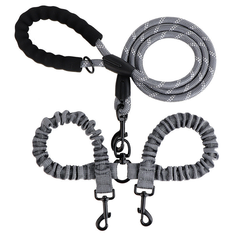 One retractable double-ended pet leash {{Product vendor}}