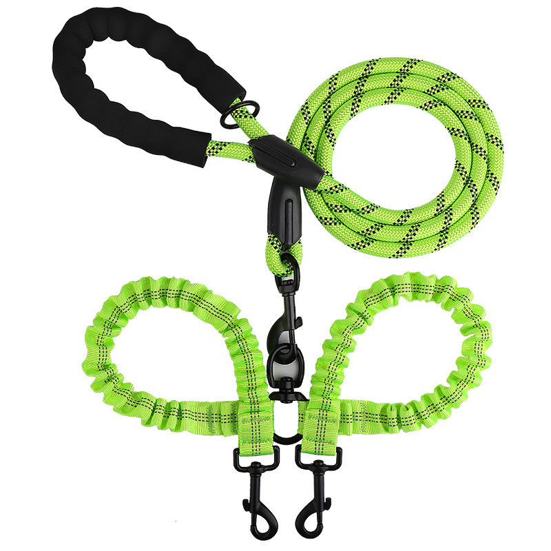 One retractable double-ended pet leash {{Product vendor}}