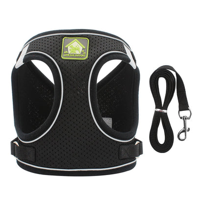 Reflective Pet Leash Breathable Chest Strap {{Product vendor}}