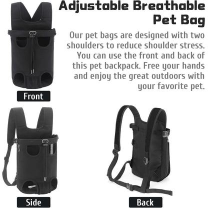 Adjustable Breathable Pet Travel Backpack {{Product vendor}}
