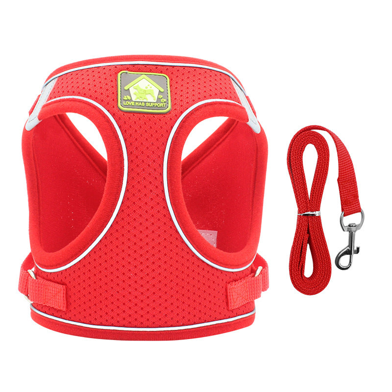 Reflective Pet Leash Breathable Chest Strap {{Product vendor}}