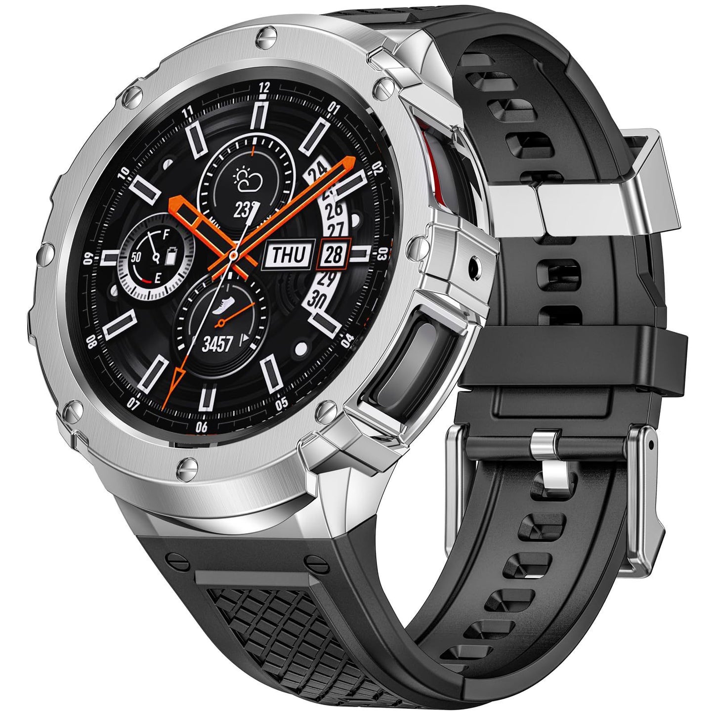 Samsung Watch Stainless Steel TPU Strap {{Product vendor}}