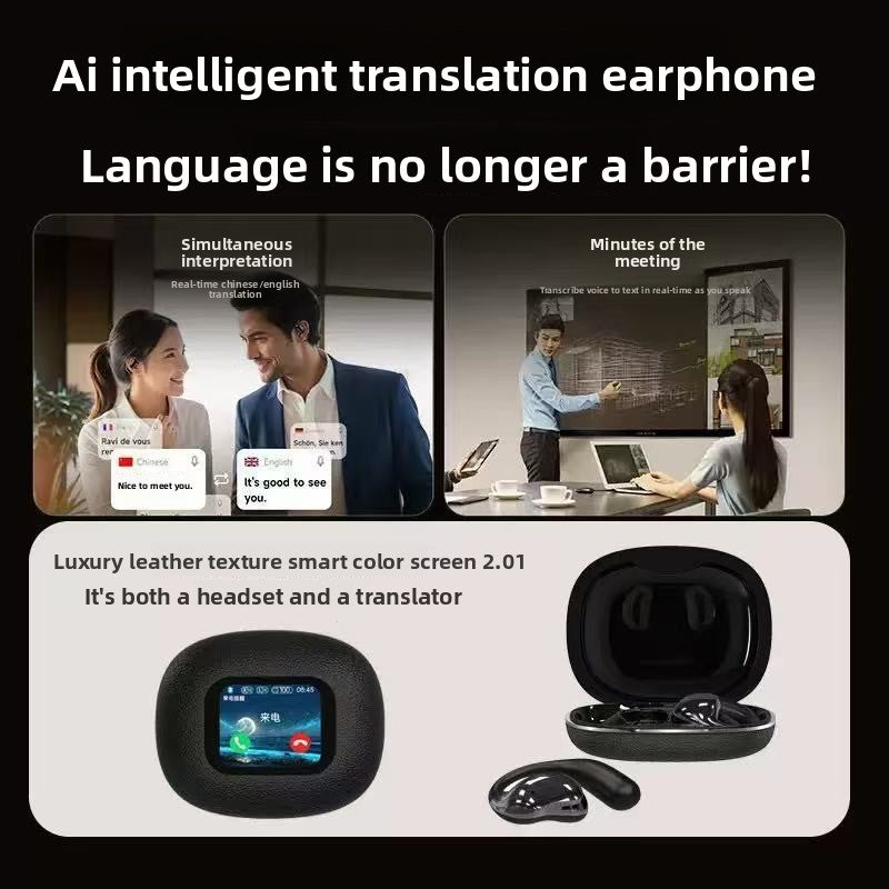 AI Translation Bluetooth Earphones with High Sound Quality {{Product vendor}}