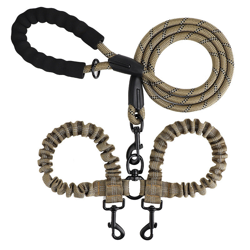 One retractable double-ended pet leash {{Product vendor}}