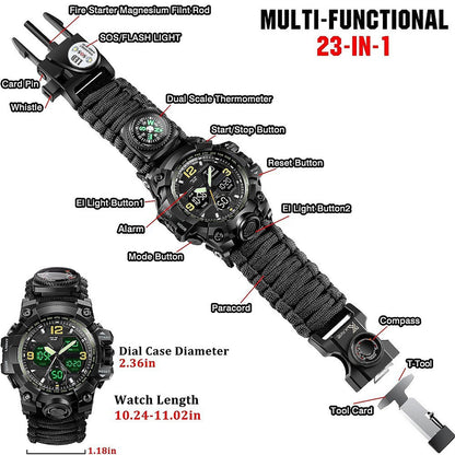 Dual Display Multifunction Outdoor Watch {{Product vendor}}