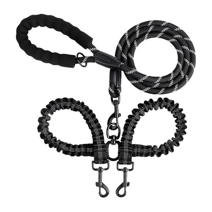 One retractable double-ended pet leash {{Product vendor}}