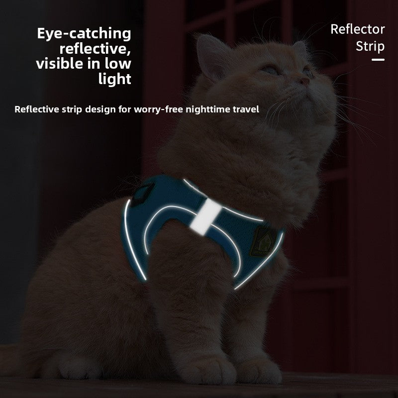 Reflective Pet Leash Breathable Chest Strap {{Product vendor}}