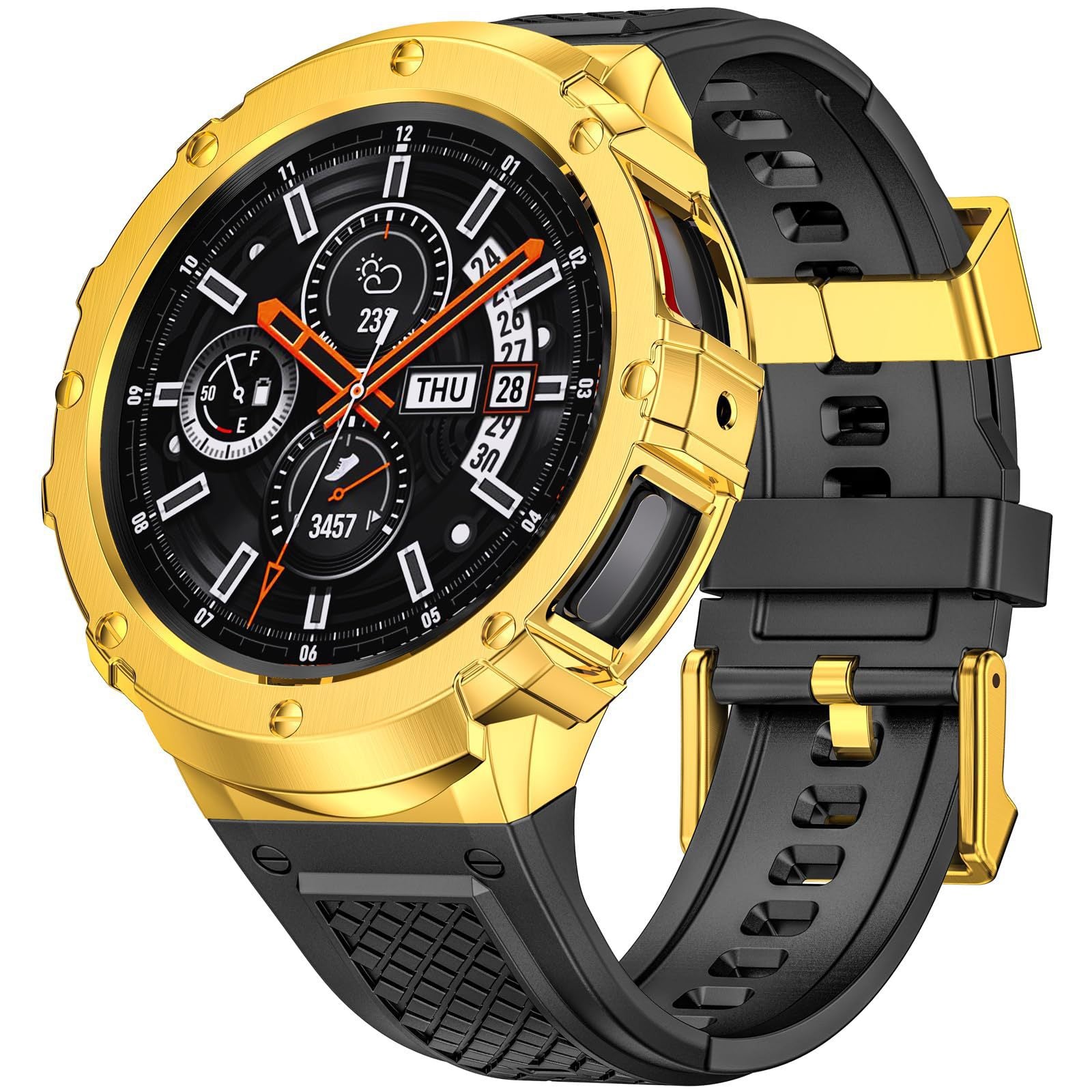Samsung Watch Stainless Steel TPU Strap {{Product vendor}}