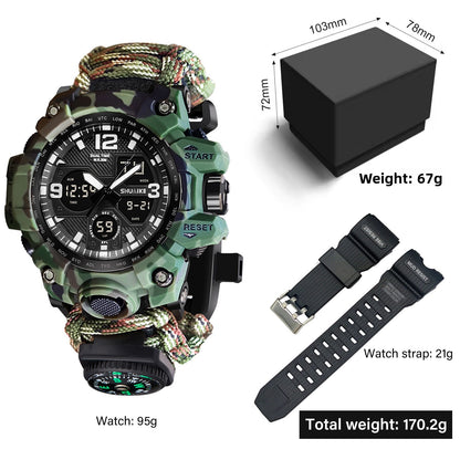 Dual Display Multifunction Outdoor Watch {{Product vendor}}