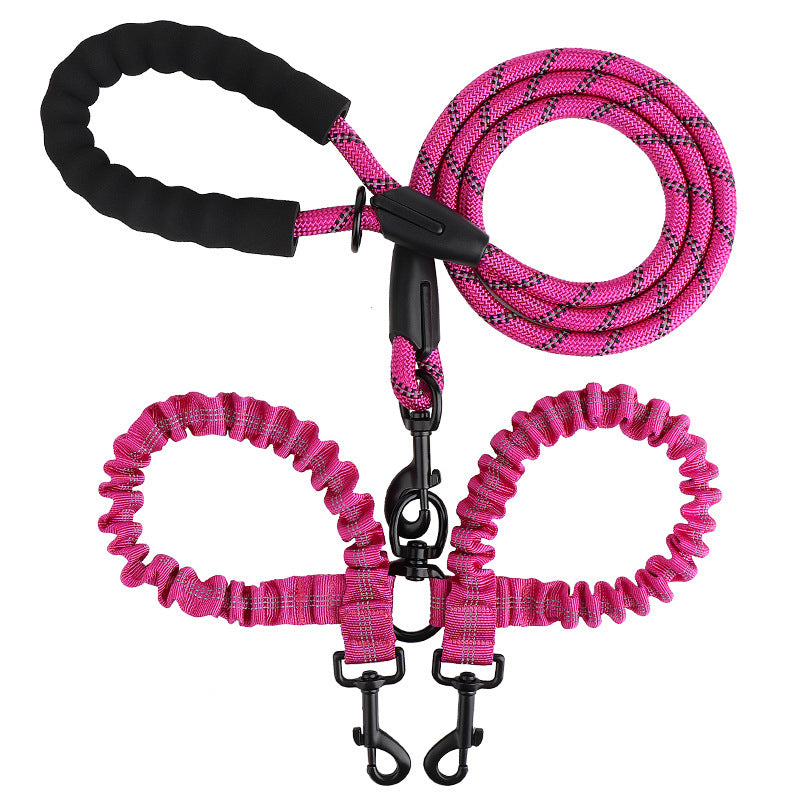 One retractable double-ended pet leash {{Product vendor}}