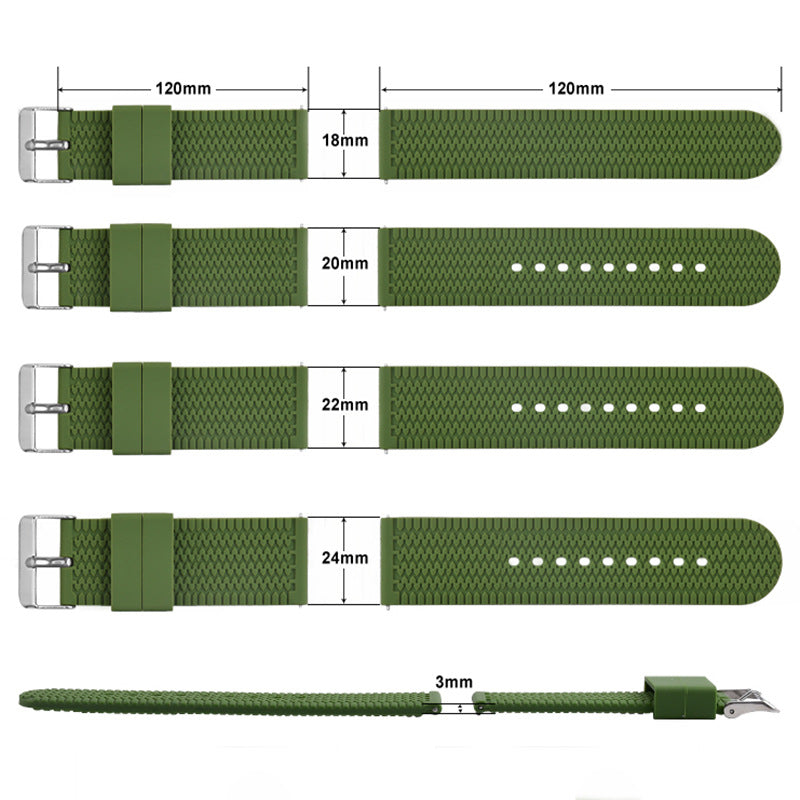 Silicone Watch Strap for Apple iWatch {{Product vendor}}
