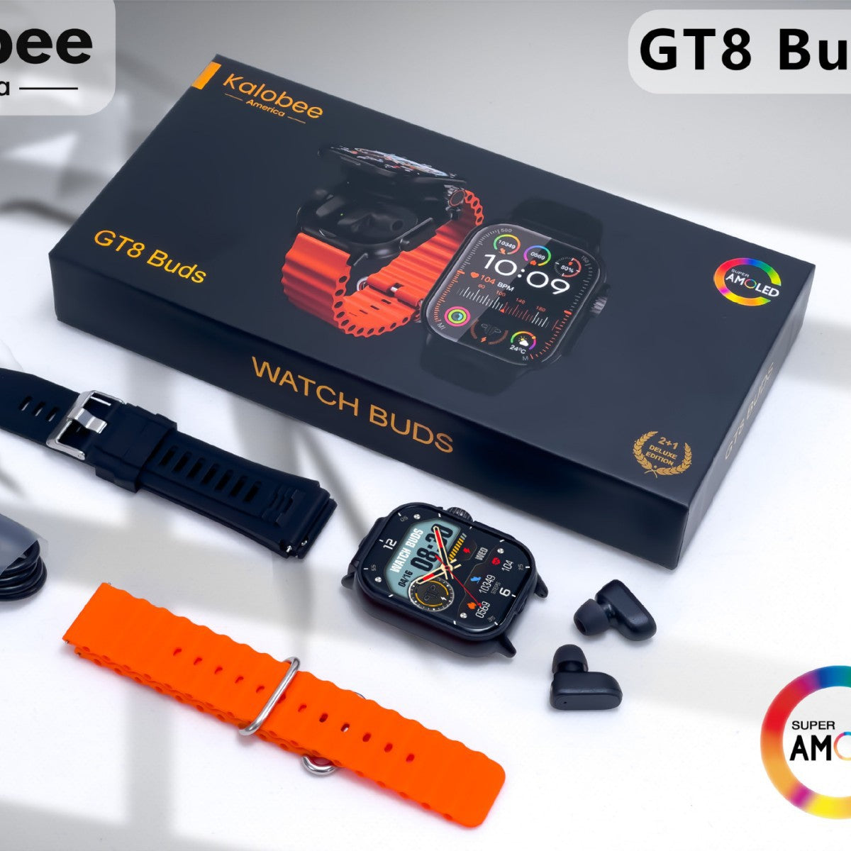 GT8BUDS Smart Watch with Bluetooth Headset {{Product vendor}}