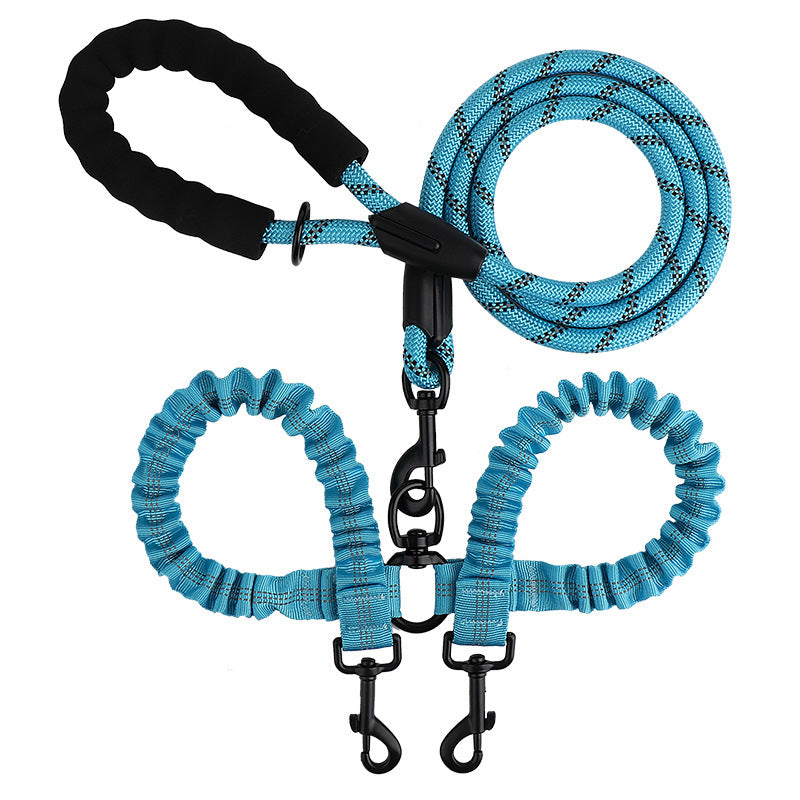 One retractable double-ended pet leash {{Product vendor}}