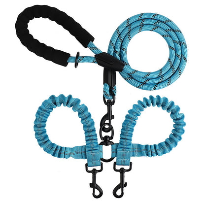 One retractable double-ended pet leash {{Product vendor}}