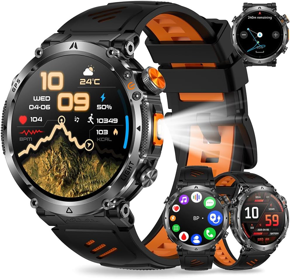 GPS Smart Watch with Health Monitoring {{Product vendor}}