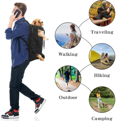 Adjustable Breathable Pet Travel Backpack {{Product vendor}}