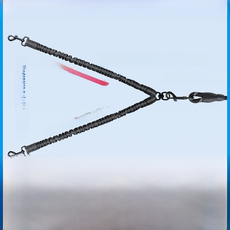 One retractable double-ended pet leash {{Product vendor}}