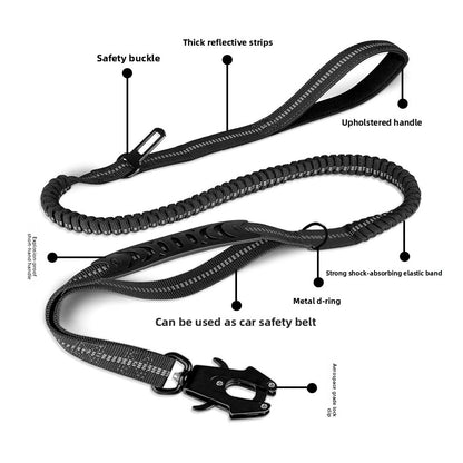 Explosion-Proof Telescopic Buffer Comfortable Traction Dog Leash {{Product vendor}}