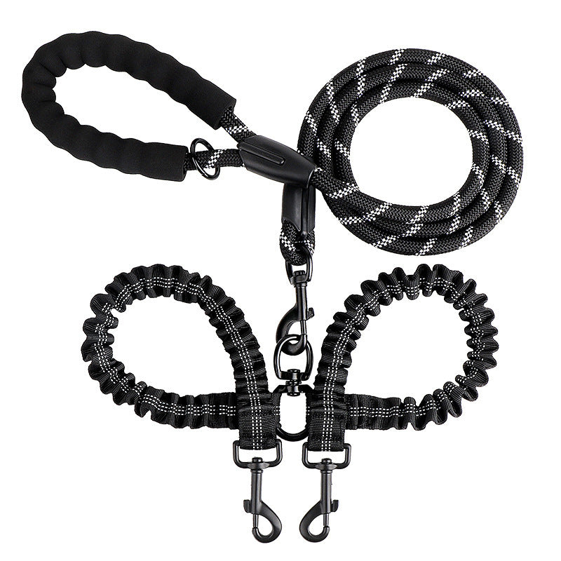 One retractable double-ended pet leash {{Product vendor}}