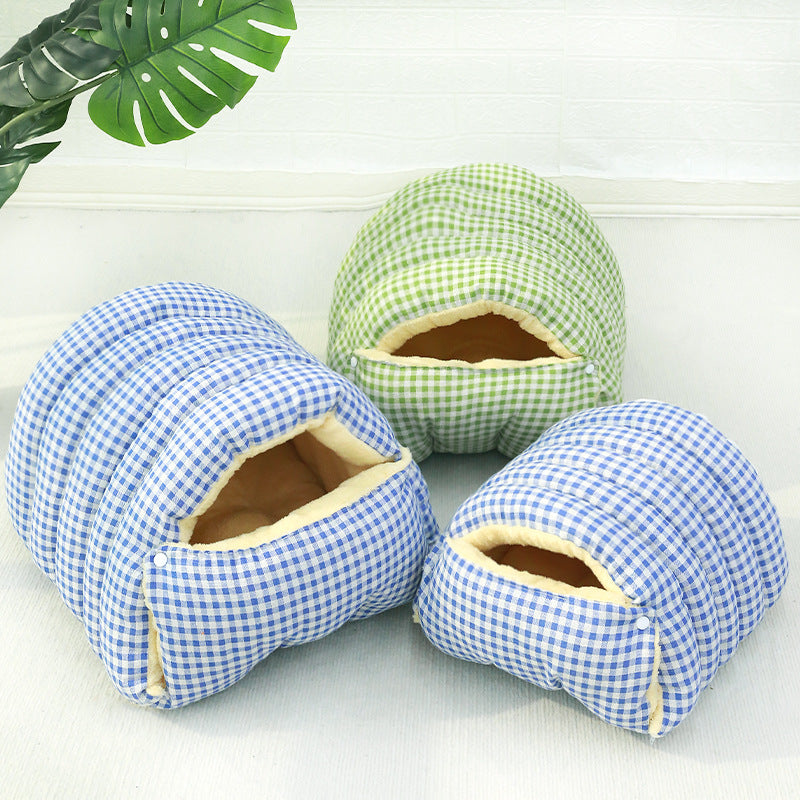 Disassemble and clean the closed cat bed {{Product vendor}}