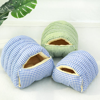 Disassemble and clean the closed cat bed {{Product vendor}}