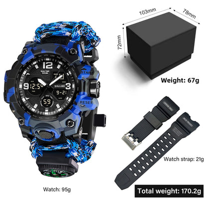Dual Display Multifunction Outdoor Watch {{Product vendor}}