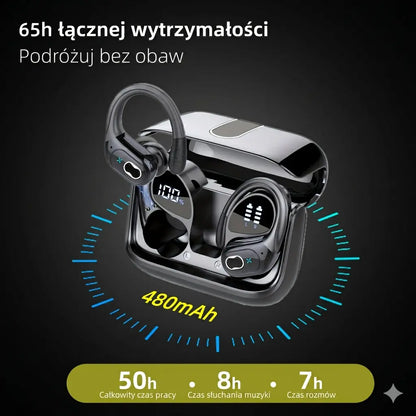 SŁUCHAWKI BEZPRZEWODOWE DOUSZNE TWS NS ANC ENC BLUETOOTH 5.3 IPX5 BASS {{Product vendor}}