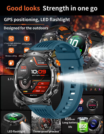 GPS Smart Watch with Health Monitoring {{Product vendor}}
