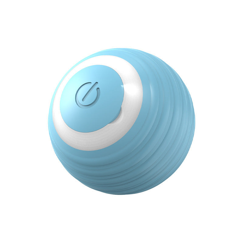Automatic Rolling Cat Toy Ball with Rope {{Product vendor}}