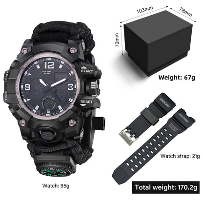 Dual Display Multifunction Outdoor Watch {{Product vendor}}