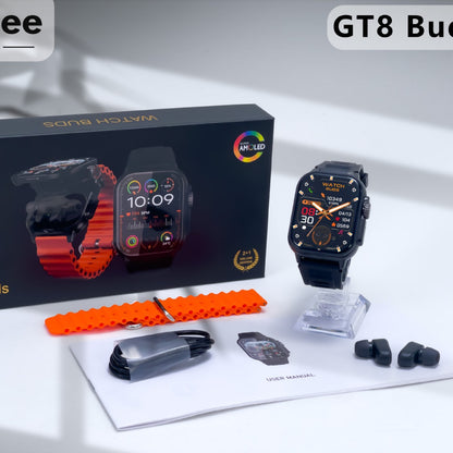 GT8BUDS Smart Watch with Bluetooth Headset {{Product vendor}}
