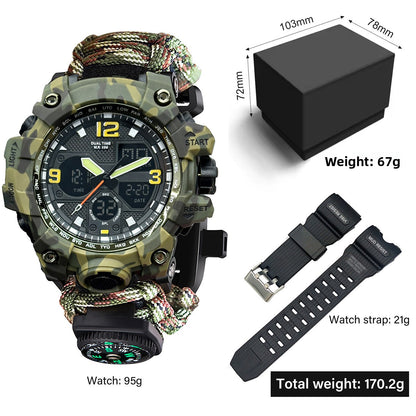 Dual Display Multifunction Outdoor Watch {{Product vendor}}