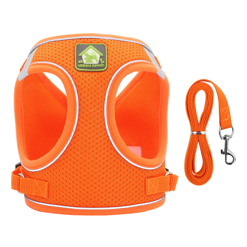 Reflective Pet Leash Breathable Chest Strap {{Product vendor}}