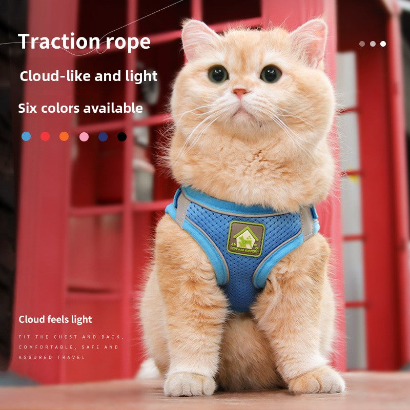 Reflective Pet Leash Breathable Chest Strap {{Product vendor}}