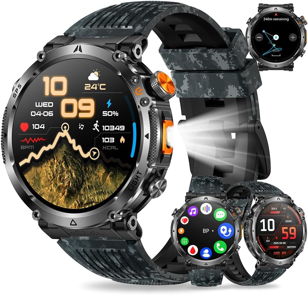 GPS Smart Watch with Health Monitoring {{Product vendor}}