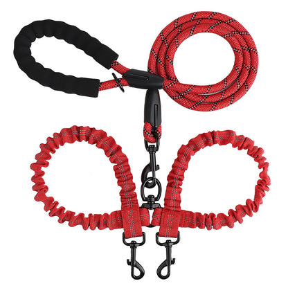One retractable double-ended pet leash {{Product vendor}}