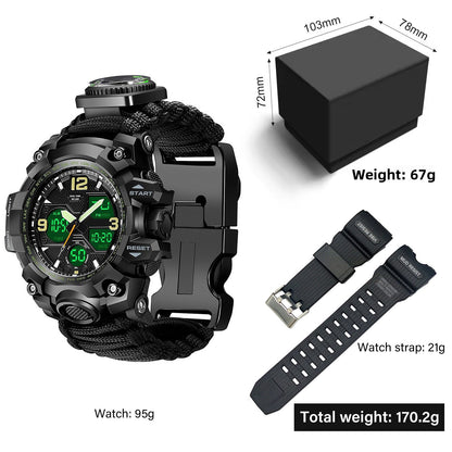 Dual Display Multifunction Outdoor Watch {{Product vendor}}