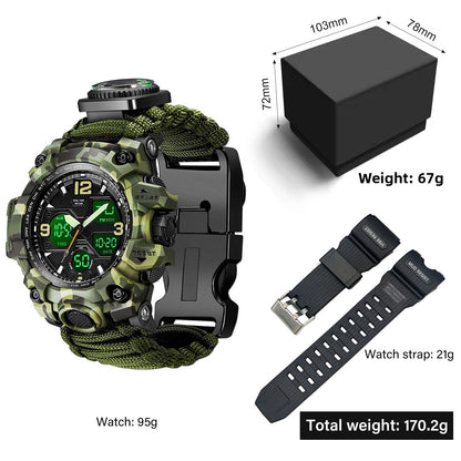 Dual Display Multifunction Outdoor Watch {{Product vendor}}
