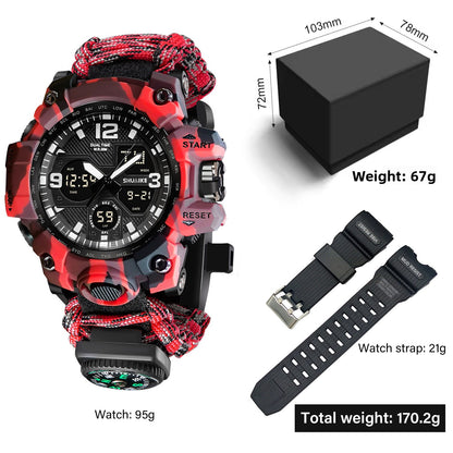 Dual Display Multifunction Outdoor Watch {{Product vendor}}