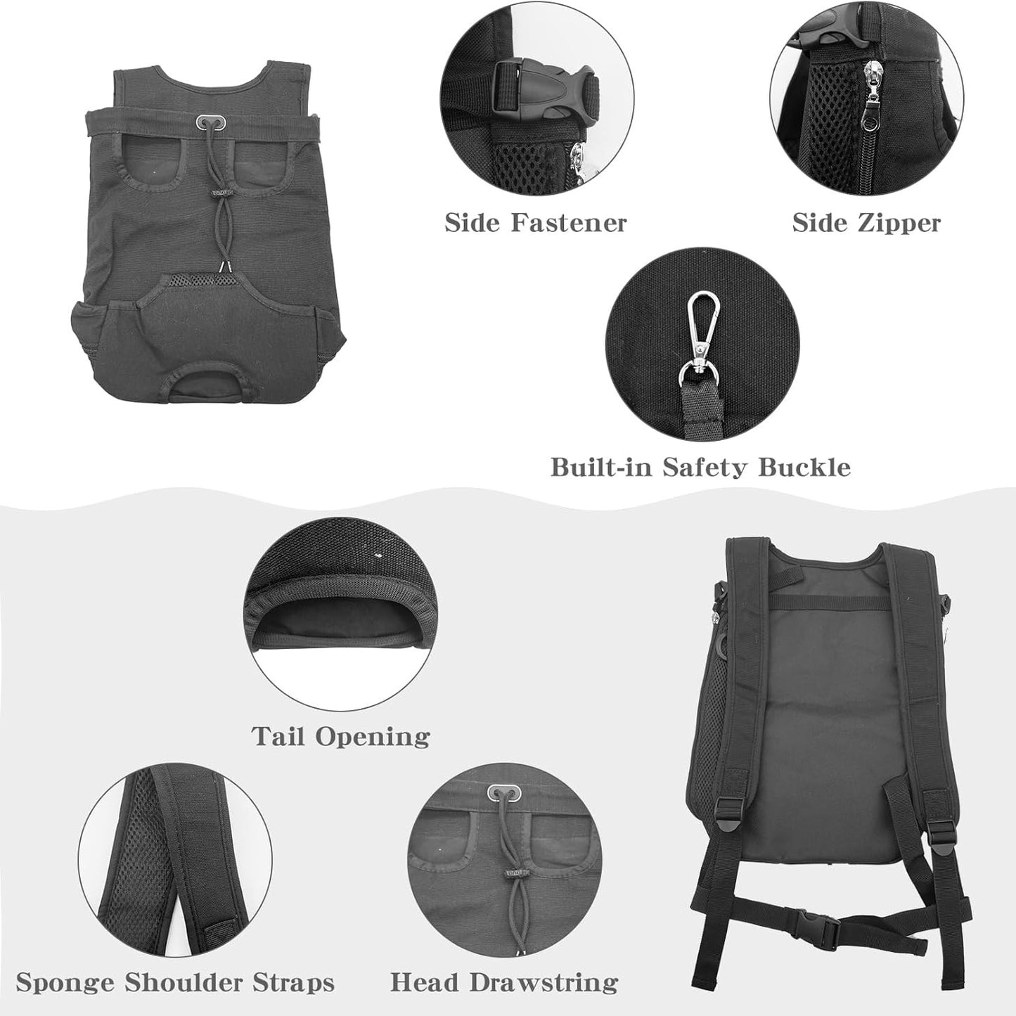 Adjustable Breathable Pet Travel Backpack {{Product vendor}}