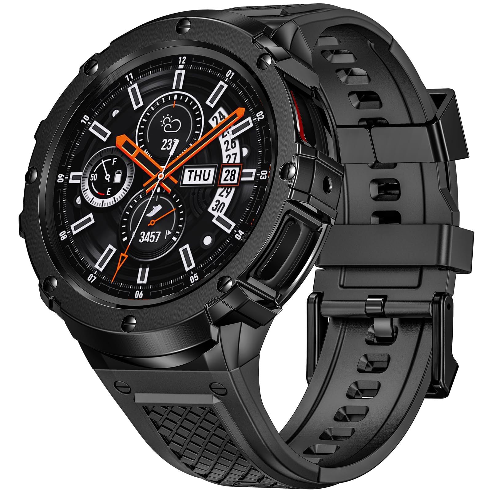 Samsung Watch Stainless Steel TPU Strap {{Product vendor}}